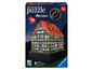 Ein Ravensburger 3D Puzzle mit beleuchtetem Fachwerkhaus, 216 Teile.