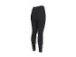 Schwarze Damen-Leggings, Rückansicht.