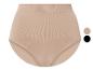 Beige nahtlose High Waist-Slip