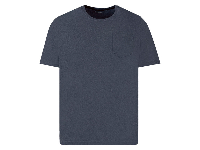 Gehe zu Vollbildansicht: LIVERGY Herren T-Shirt, leger geschnitten, mit Baumwolle - Bild 5