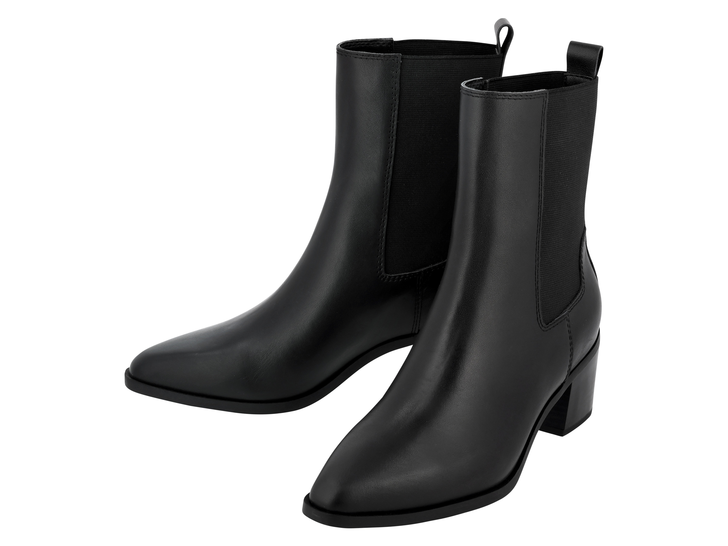 ESMARA® Damen Chelseastiefeletten (Schwarz, 36)