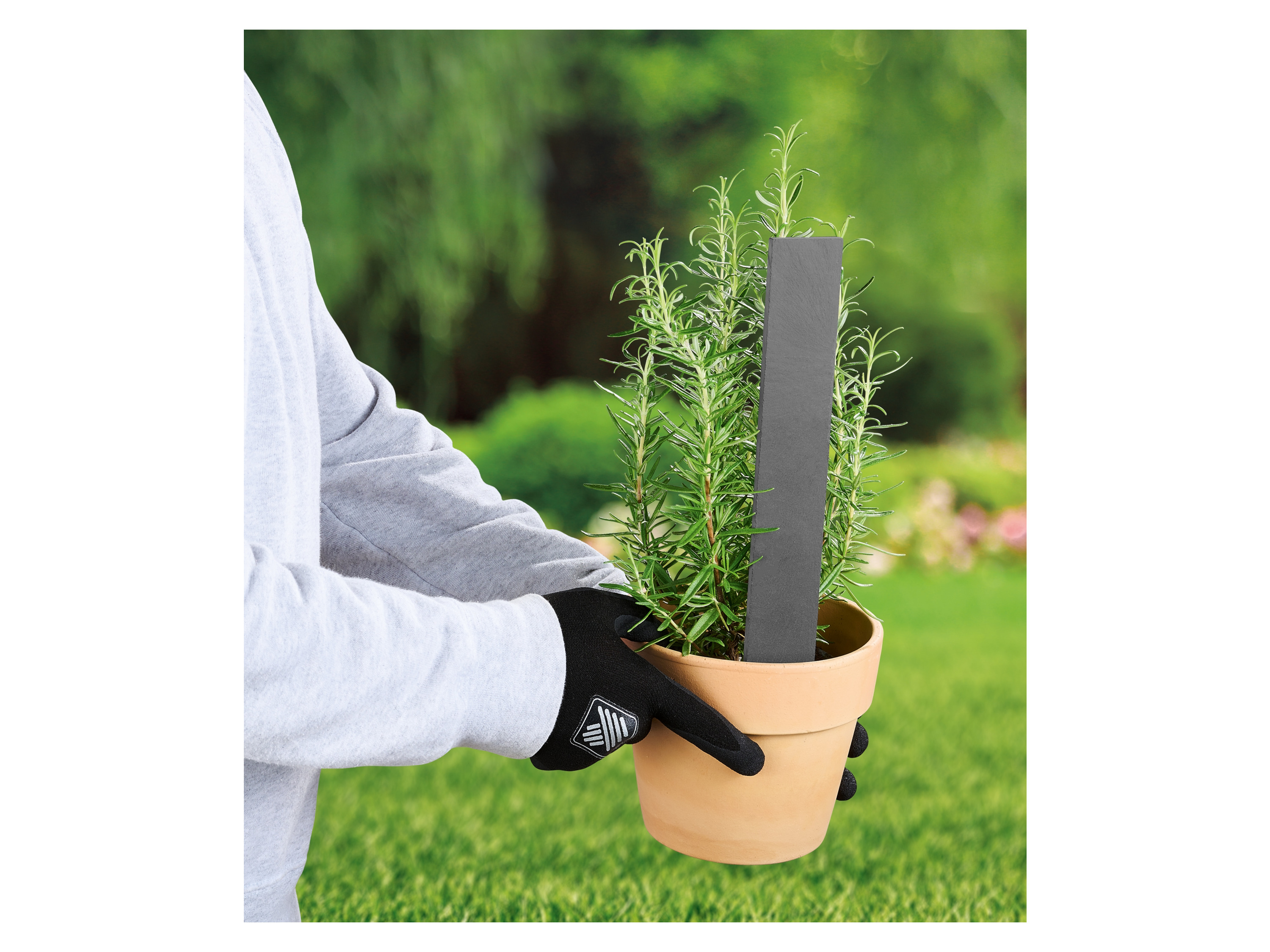 Thumbnail - PARKSIDE® Pflanzenstecker Schiefer (5tlg. Set/groß)