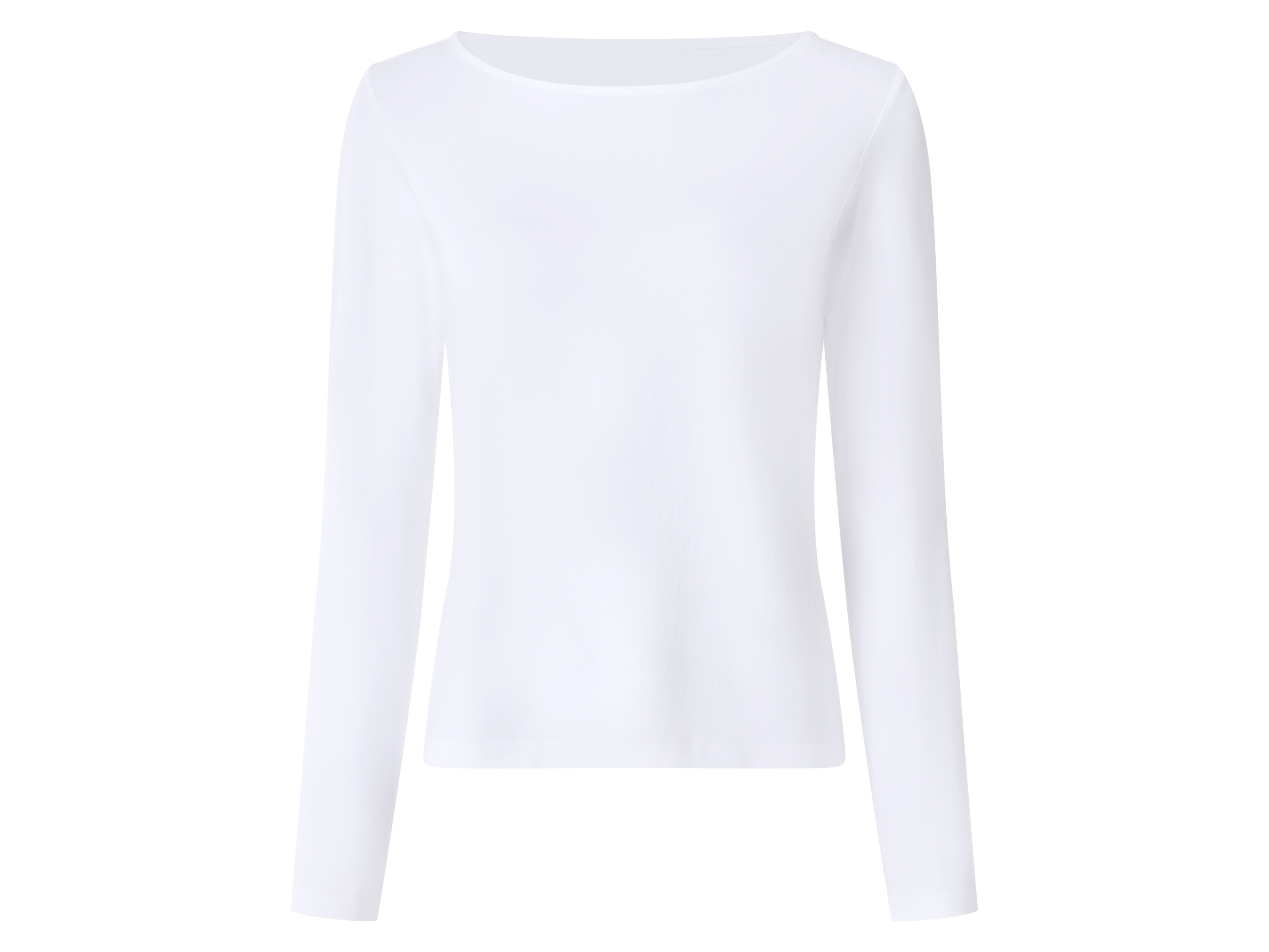 Thumbnail - esmara® Damen Langarmshirt 2er (Schwarz/weiß, L (44/46))