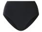 Schwarzer Damen-Slip mit hoher Taille