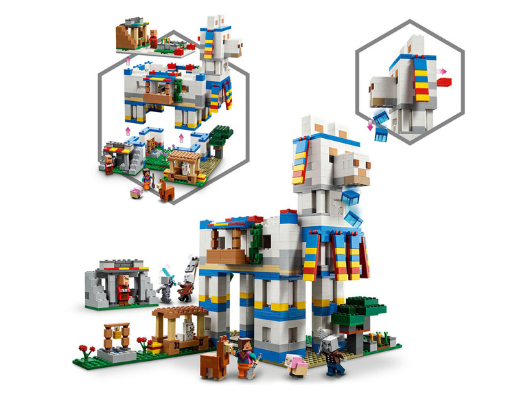 Gehe zu Vollbildansicht: Lego Minecraft 21188 »Das Lamadorf« - Bild 3