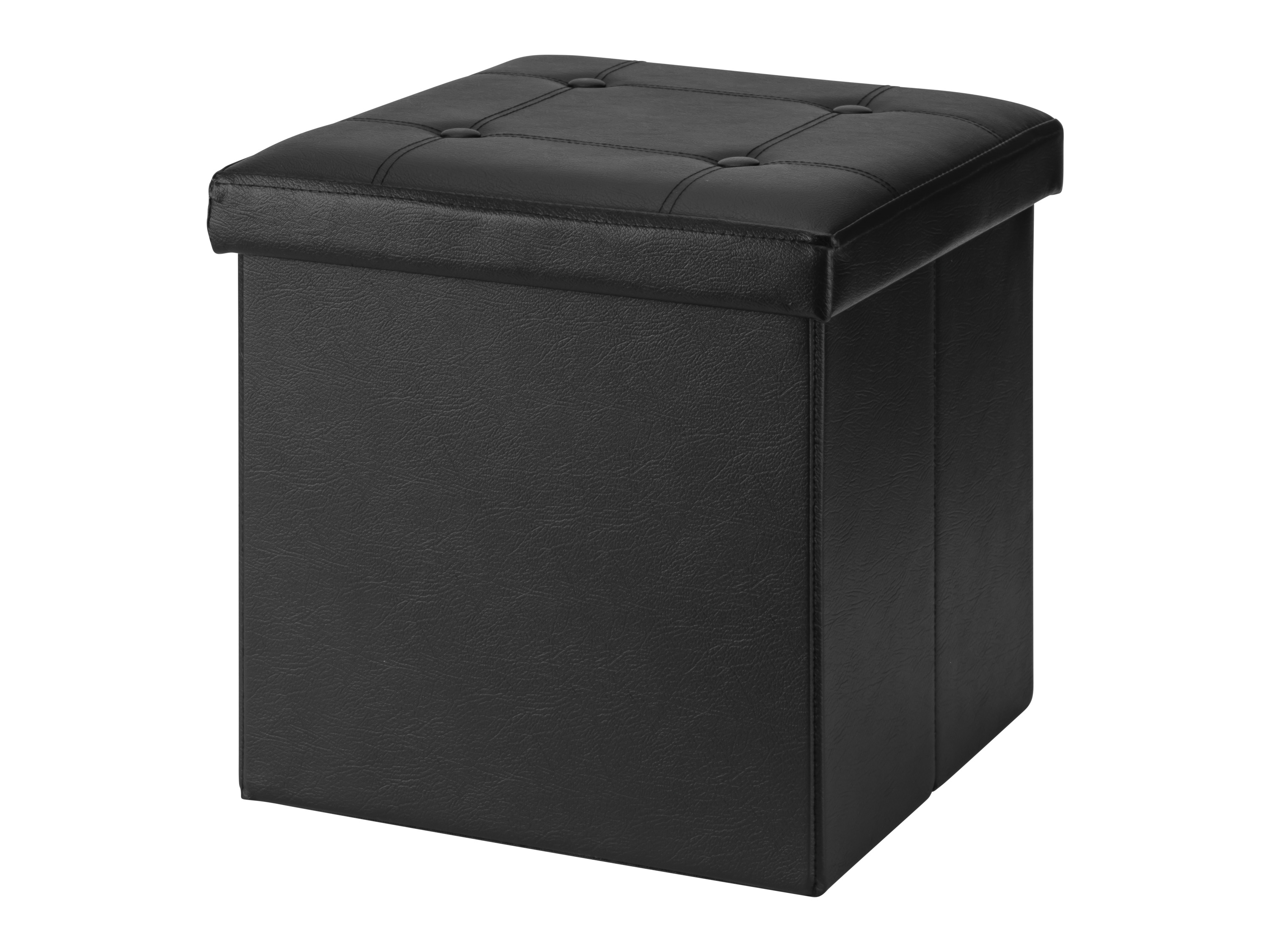 Thumbnail - LIVARNO home Sitzhocker, klappbar (Schwarz)