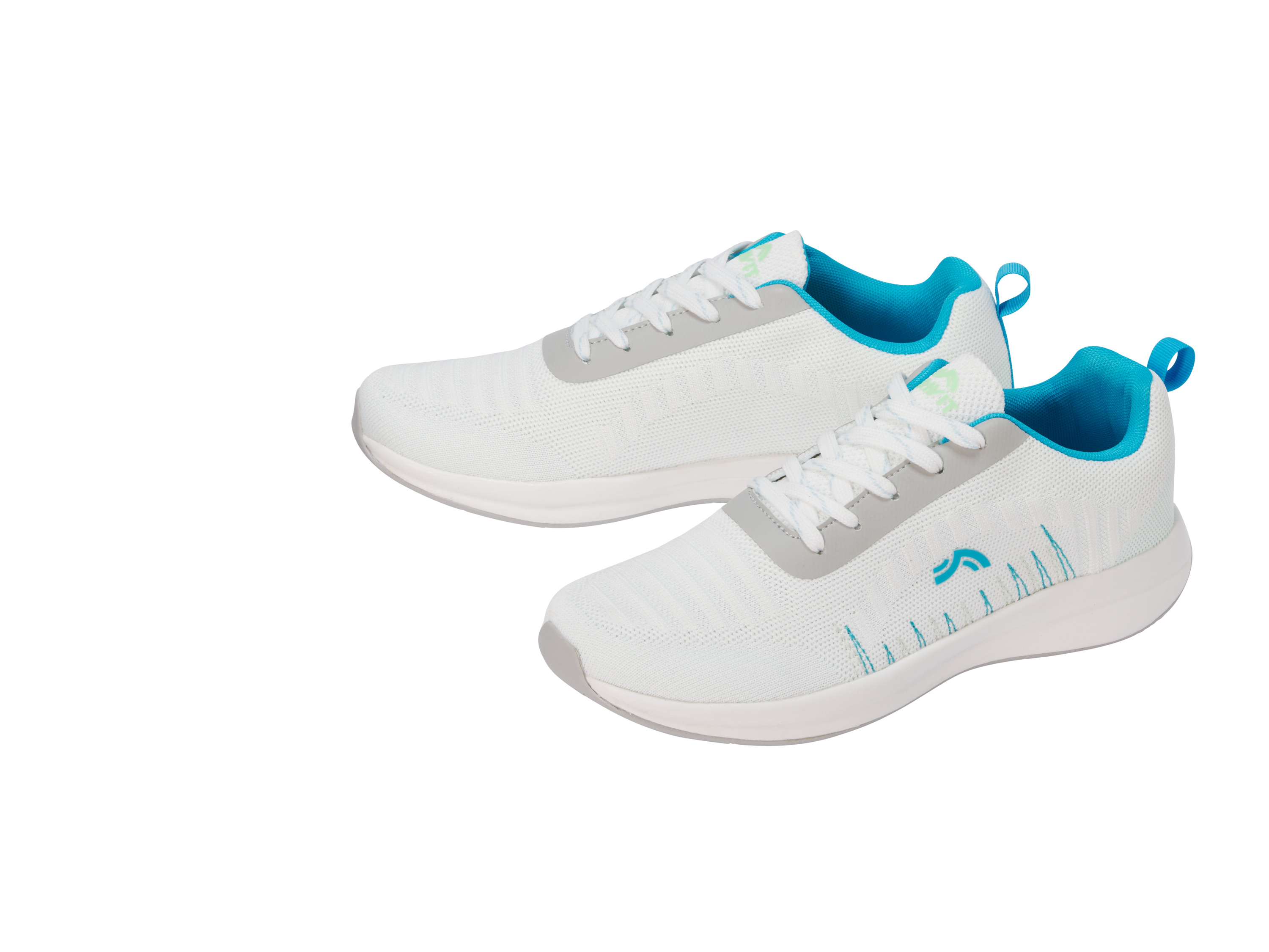 CRIVIT Herren Sportschuhe (Weiß/Grün, 43) - Farbe: gruen