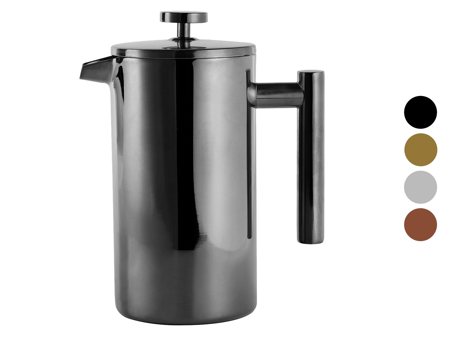 Angebot Lidl ECHTWERK French Press aus Edelstahl, 800 ml