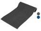 Aufgerollte schwarze Fitnessmatte, in Grau und Dunkelblau erhältlich.