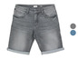 Graue Jeans-Shorts
