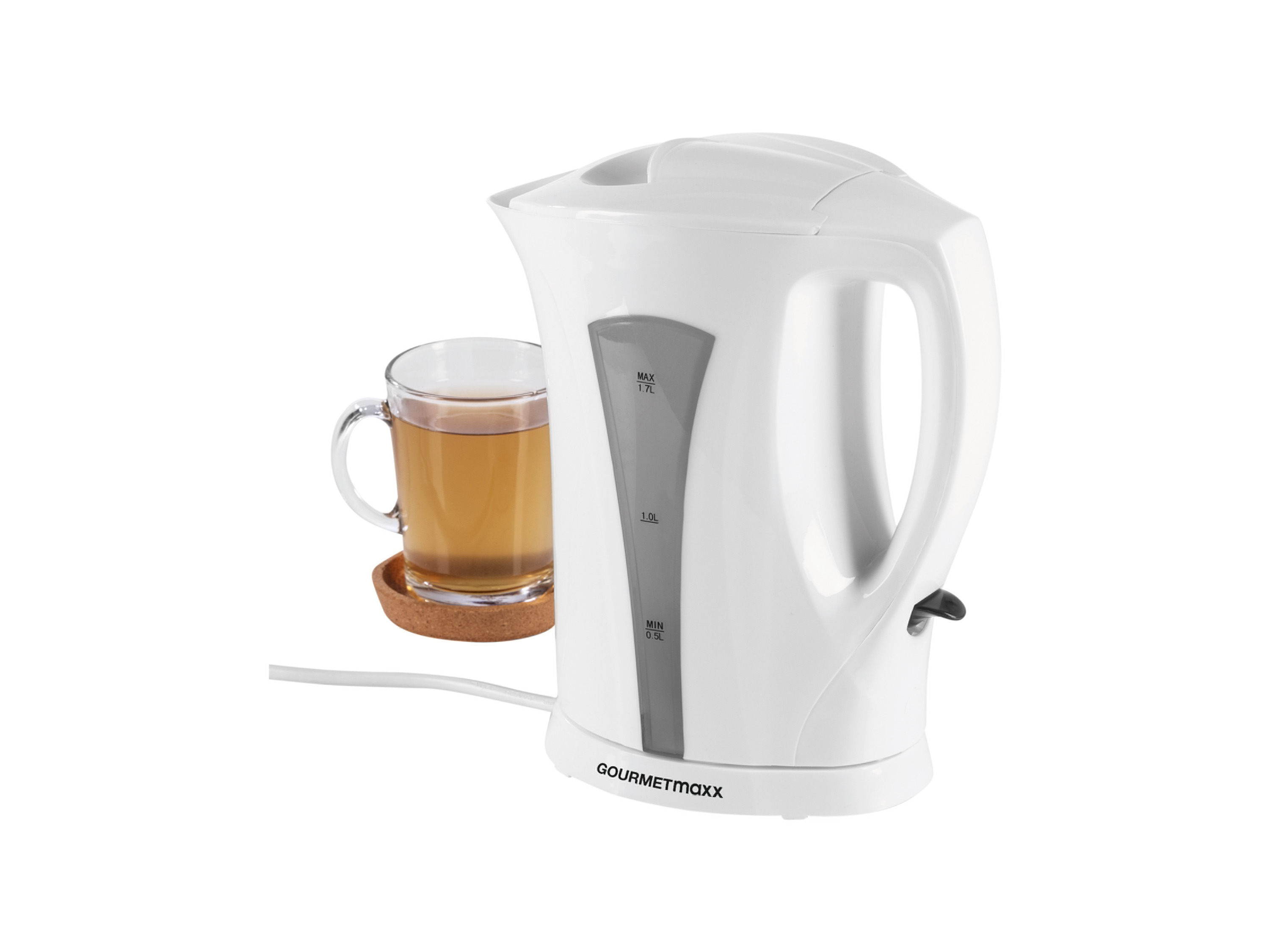 Thumbnail - GOURMETmaxx Wasserkocher Kunststoff »13756«, 1,7 l 2200W