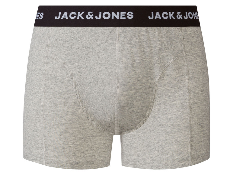 Gehe zu Vollbildansicht: Jack & Jones Herren Boxershorts, 3 Stück, mit Baumwolle - Bild 4