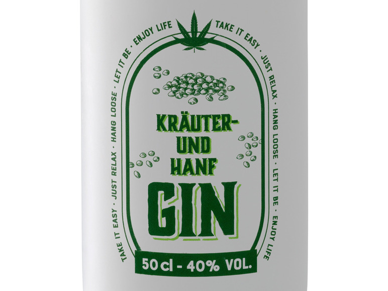 Gehe zu Vollbildansicht: Kräuter und Hanf Gin 40% Vol - Bild 2
