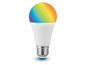 Eine farbige LED-Lampe mit Regenbogenfarben.