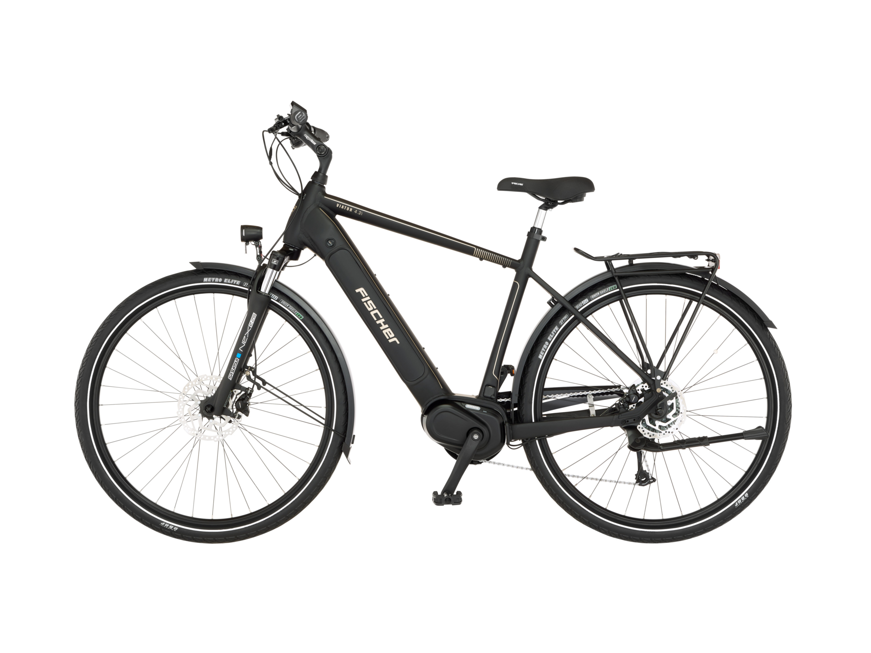 FISCHER Trekking E-Bike Viator 4.2i 28 Zoll (Diamant, 55 cm)