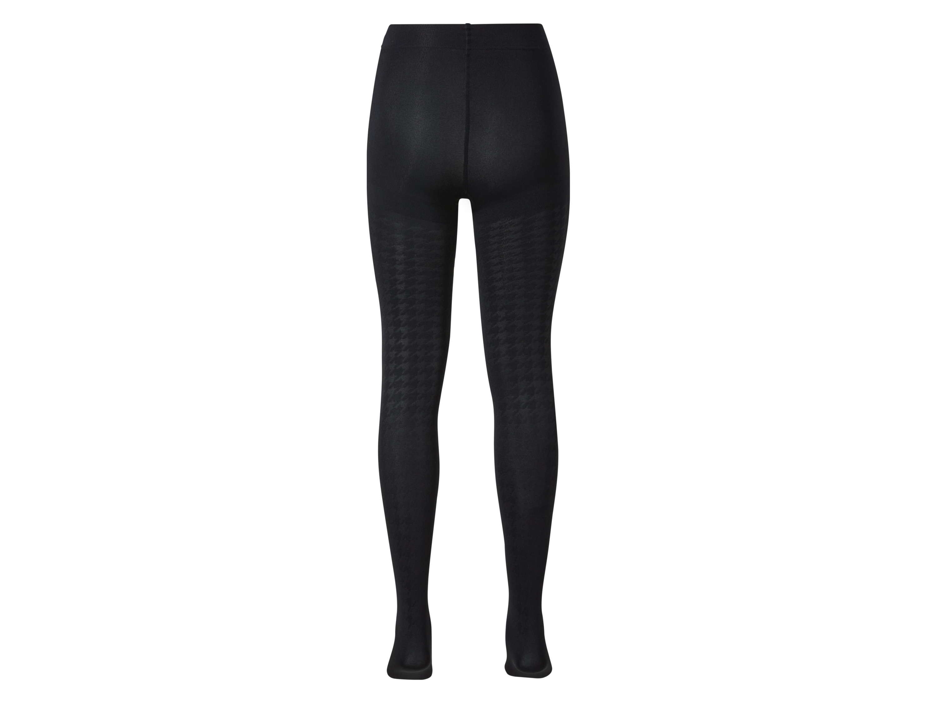 Thumbnail - esmara® Damen Thermostrumpfhose / Thermoleggings (Strumpfhose/gemustert/schwarz, M(40/42))