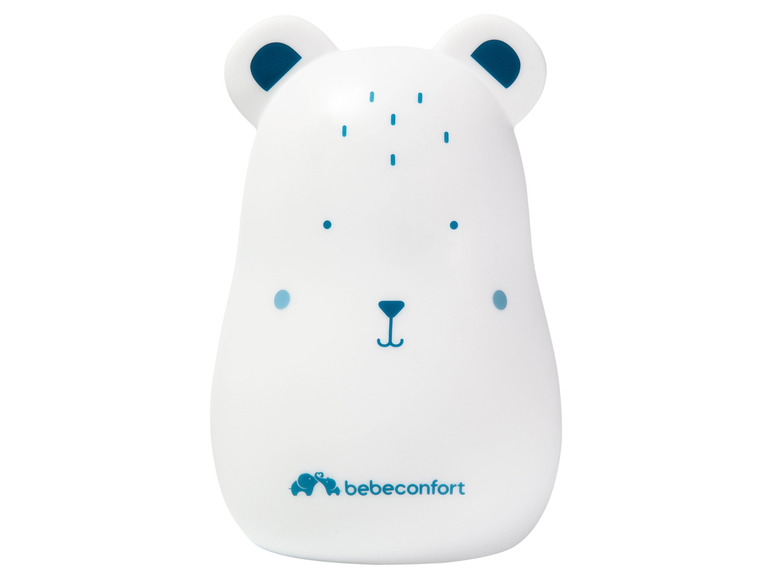 Weiße Nachtlampe in Form eines Bären von Bebekcomfort.