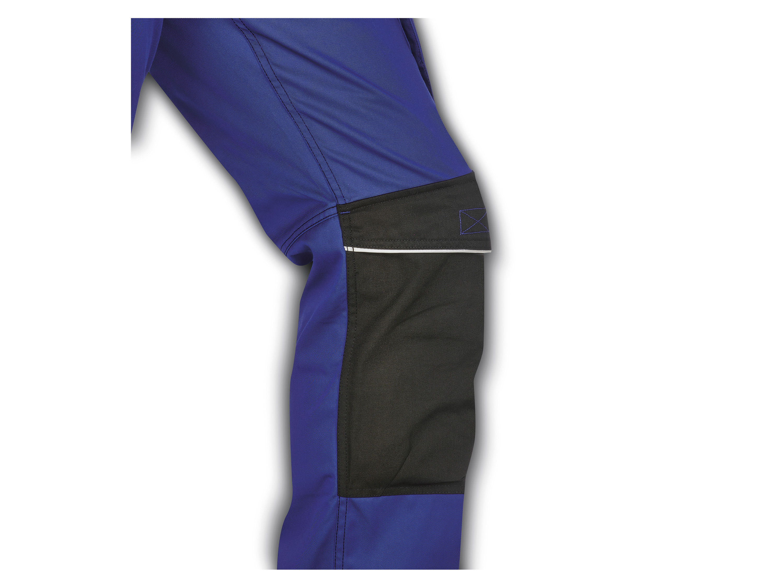 Thumbnail - PARKSIDE PERFORMANCE® Herren Arbeitslatzhose (52, Blau/Schwarz)