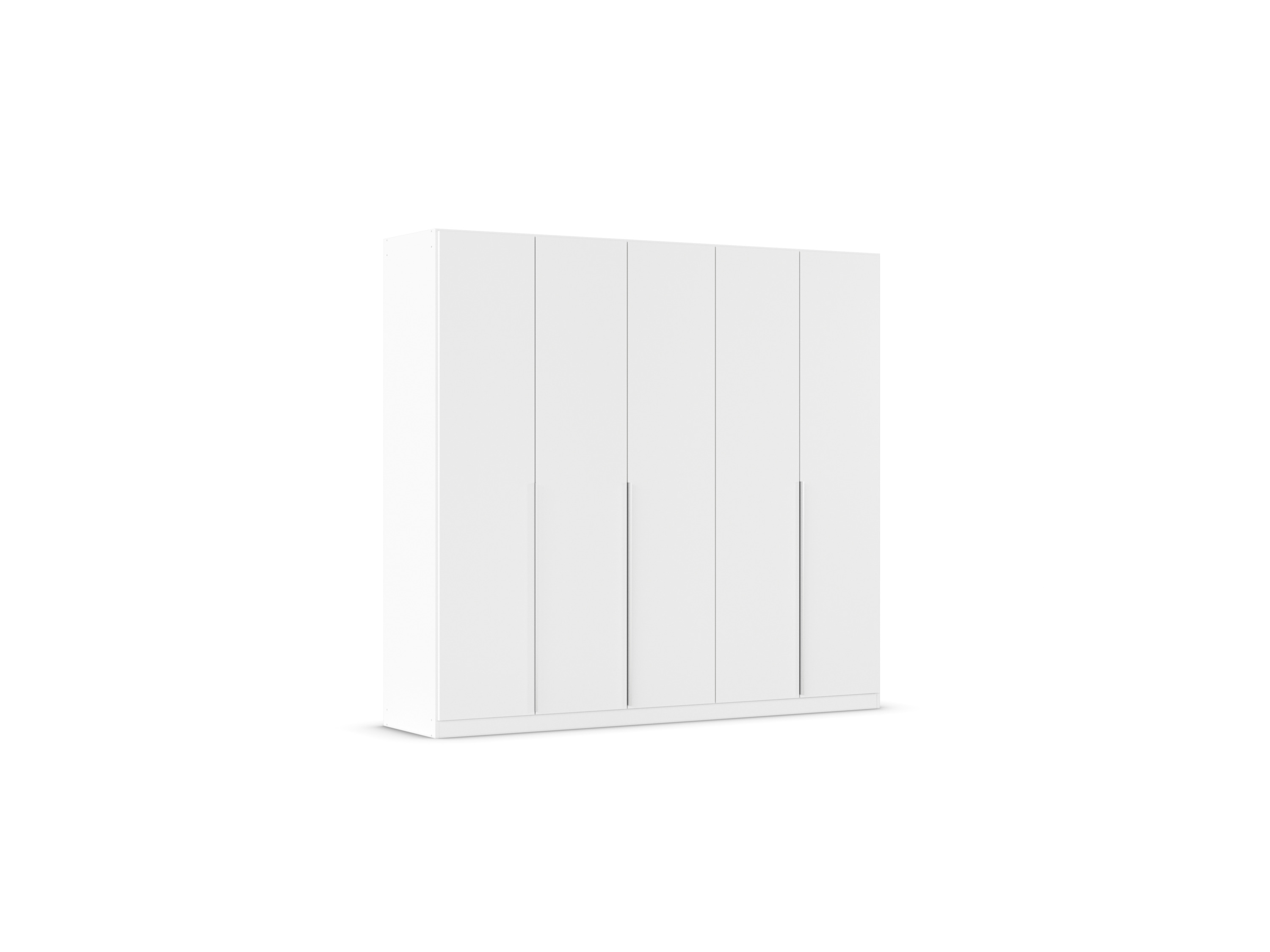 RAUCH ORANGE Drehtürenschrank Alabama (Basic-Zubehör, Weiß, Griffe Alufarben, 226 x 210 cm) – Bild 3 von 4