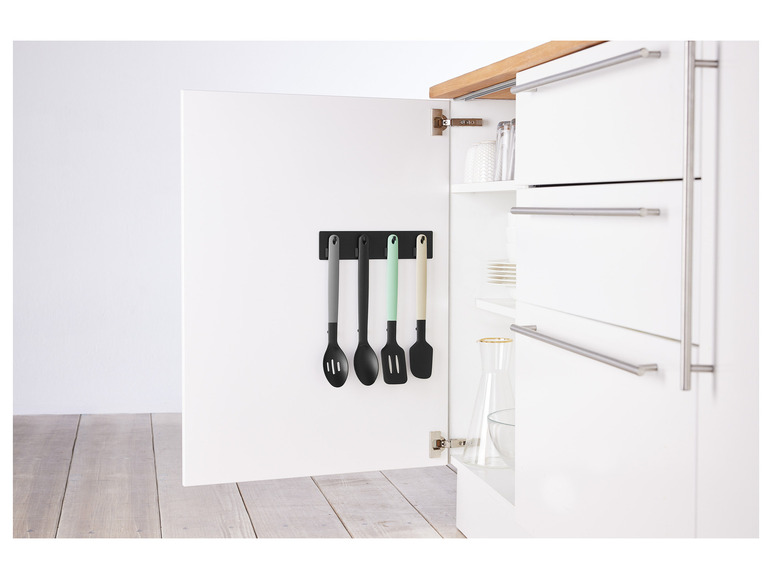 Gehe zu Vollbildansicht: ERNESTO® Doorstore Küchenhelfer Set, mit praktischer Halterung - Bild 8