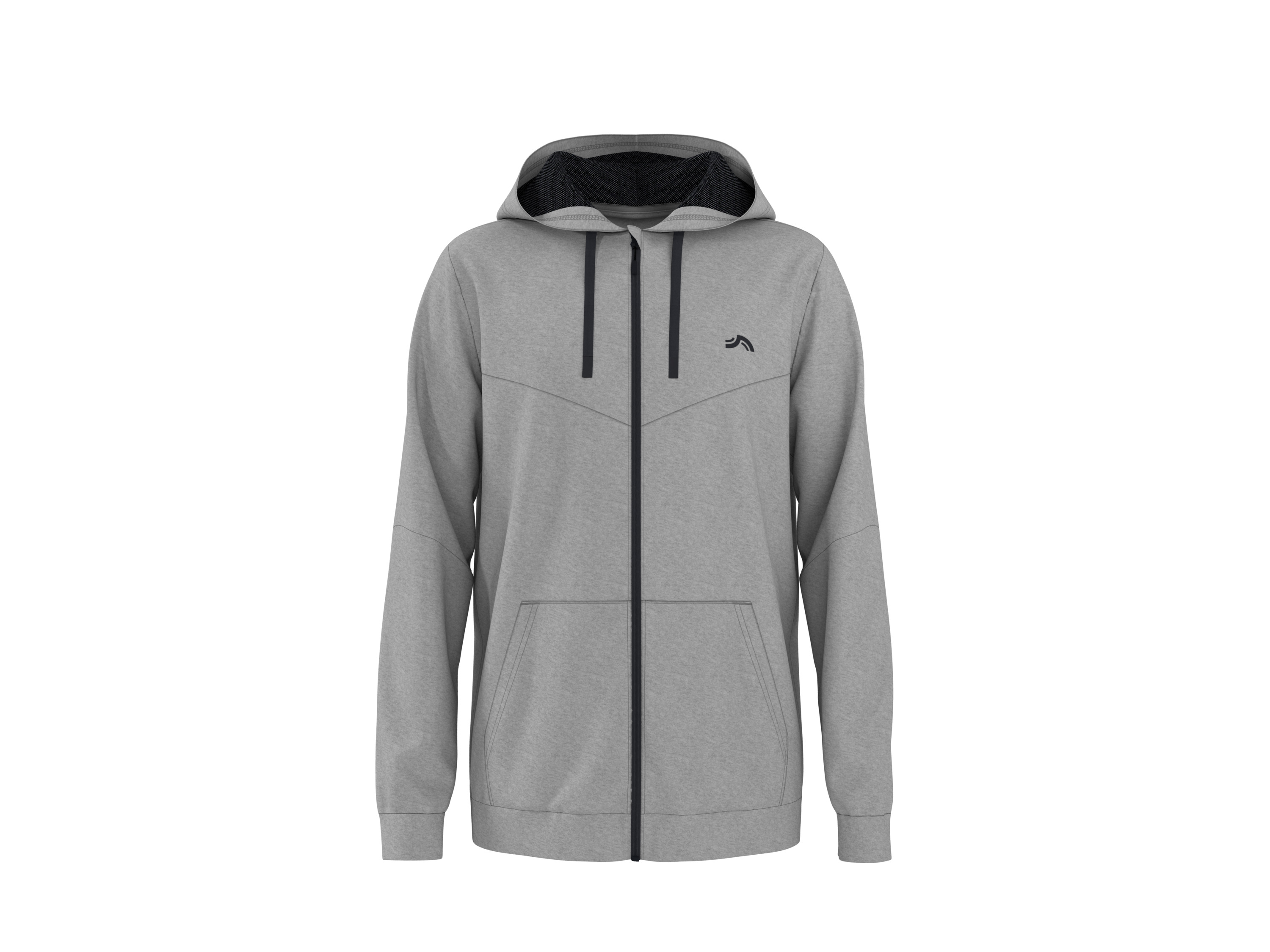 CRIVIT Herren Sweatjacke (Grau, M (48/50))""