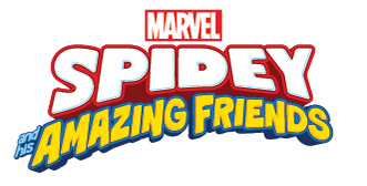 Text: Spidey und seine erstaunlichen Freunde