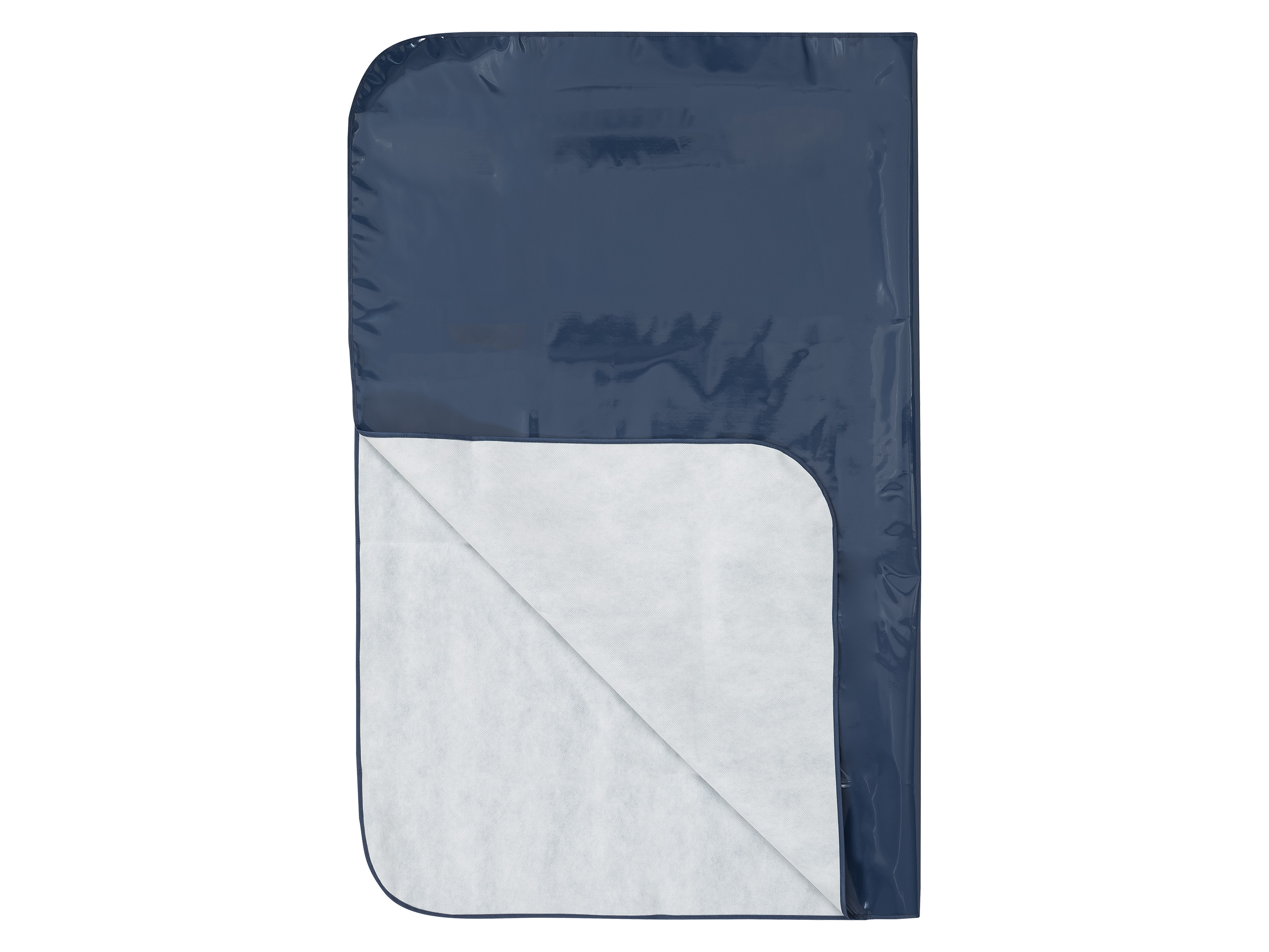 LIVARNO HOME Lacktischdecke abwischbar (Blau, 110x140cm, rechteckig) – Bild 3 von 4