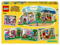 LEGO Animal Crossing Set mit den Häusern von Tom Nook und Cranny & Rosie.
