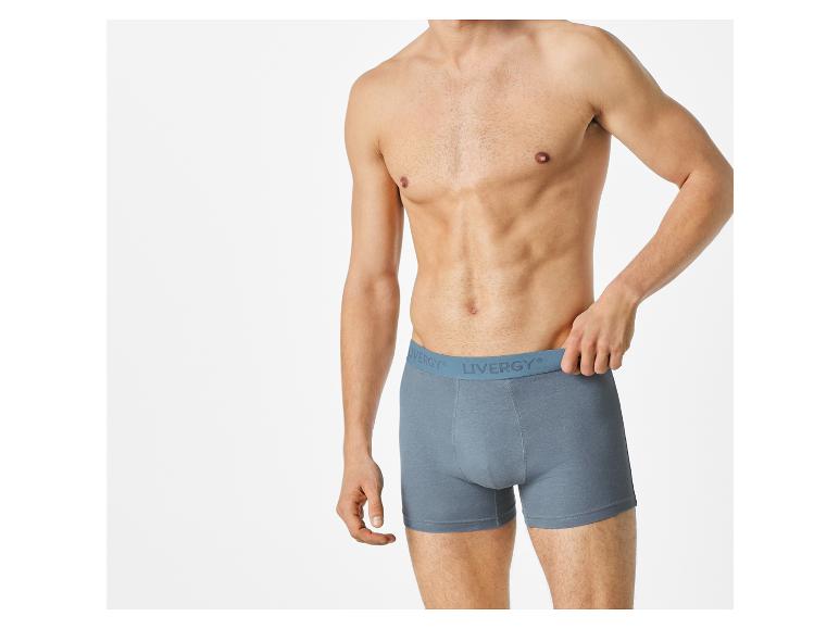 Livergy Herren-Boxershorts in Grau.