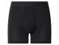 Schwarze Herren-Boxershorts aus weicher, atmungsaktiver Baumwolle.
