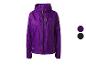 Lila Damen-Laufjacke mit reflektierenden Details und zwei Farboptionen.