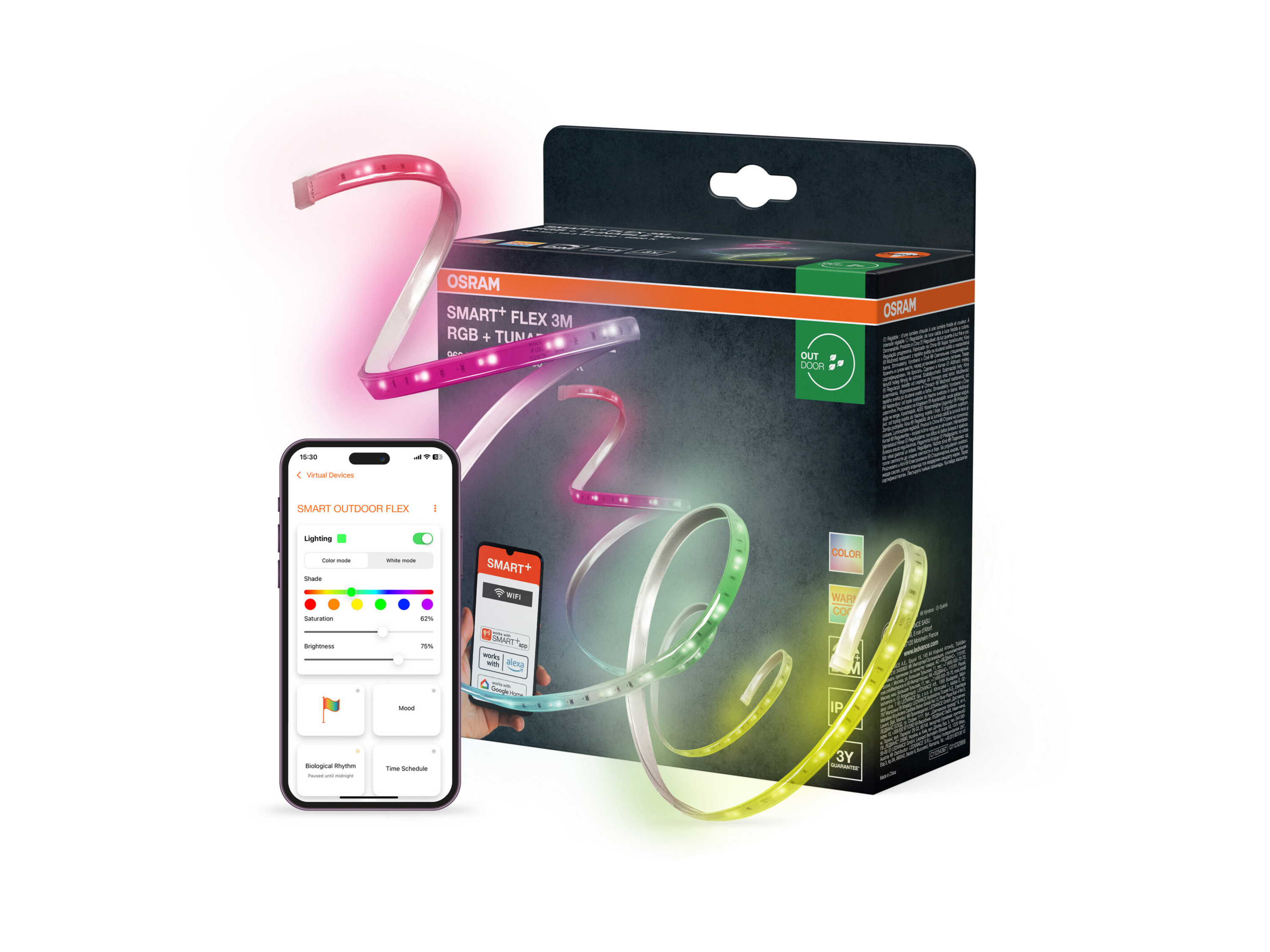 OSRAM Smart Wifi Flex RGB TW IP44 Outdoor (3 m)