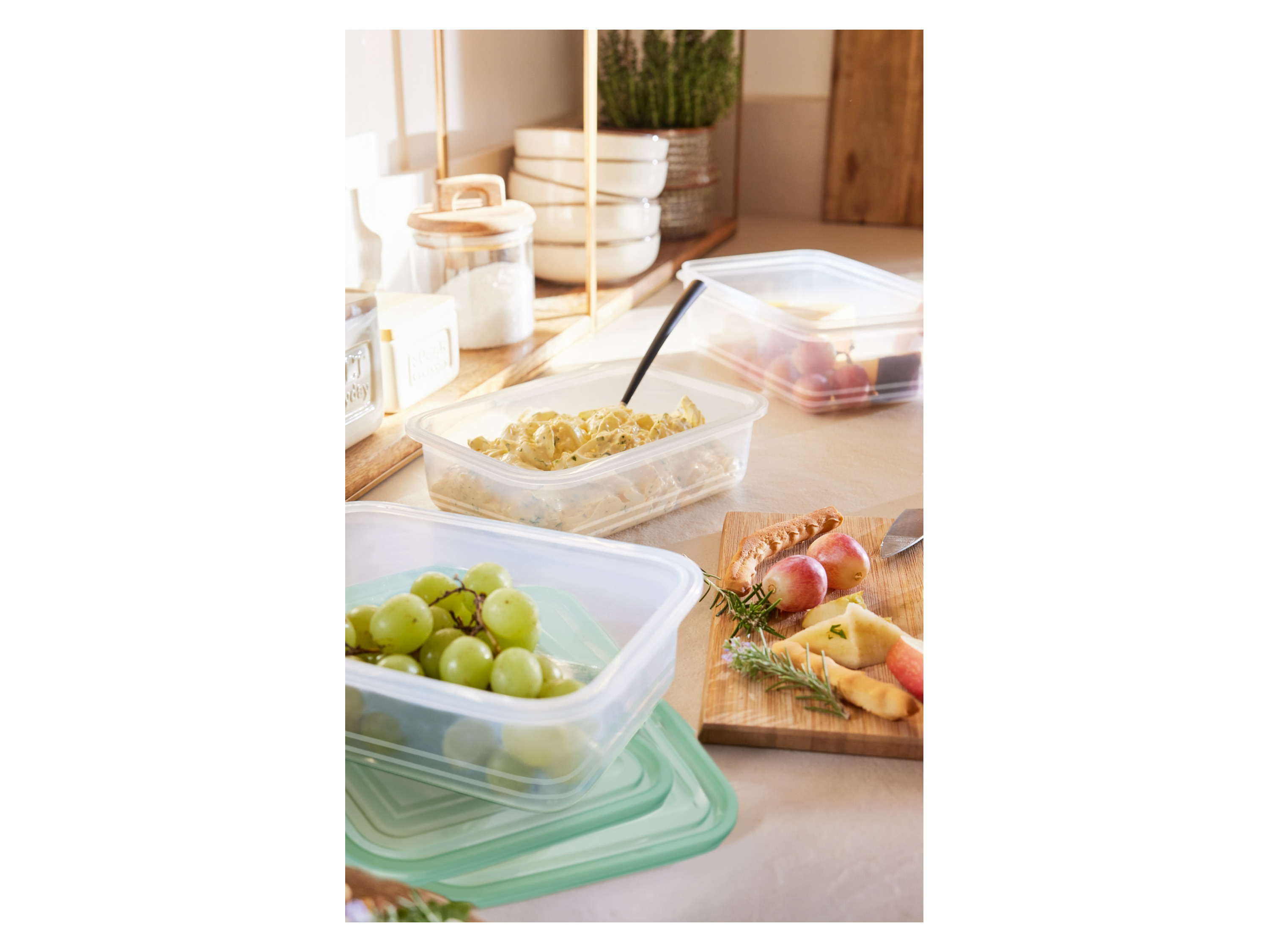 Thumbnail - LIVARNO home Frischhalteboxen 13tlg. PP (Mint)