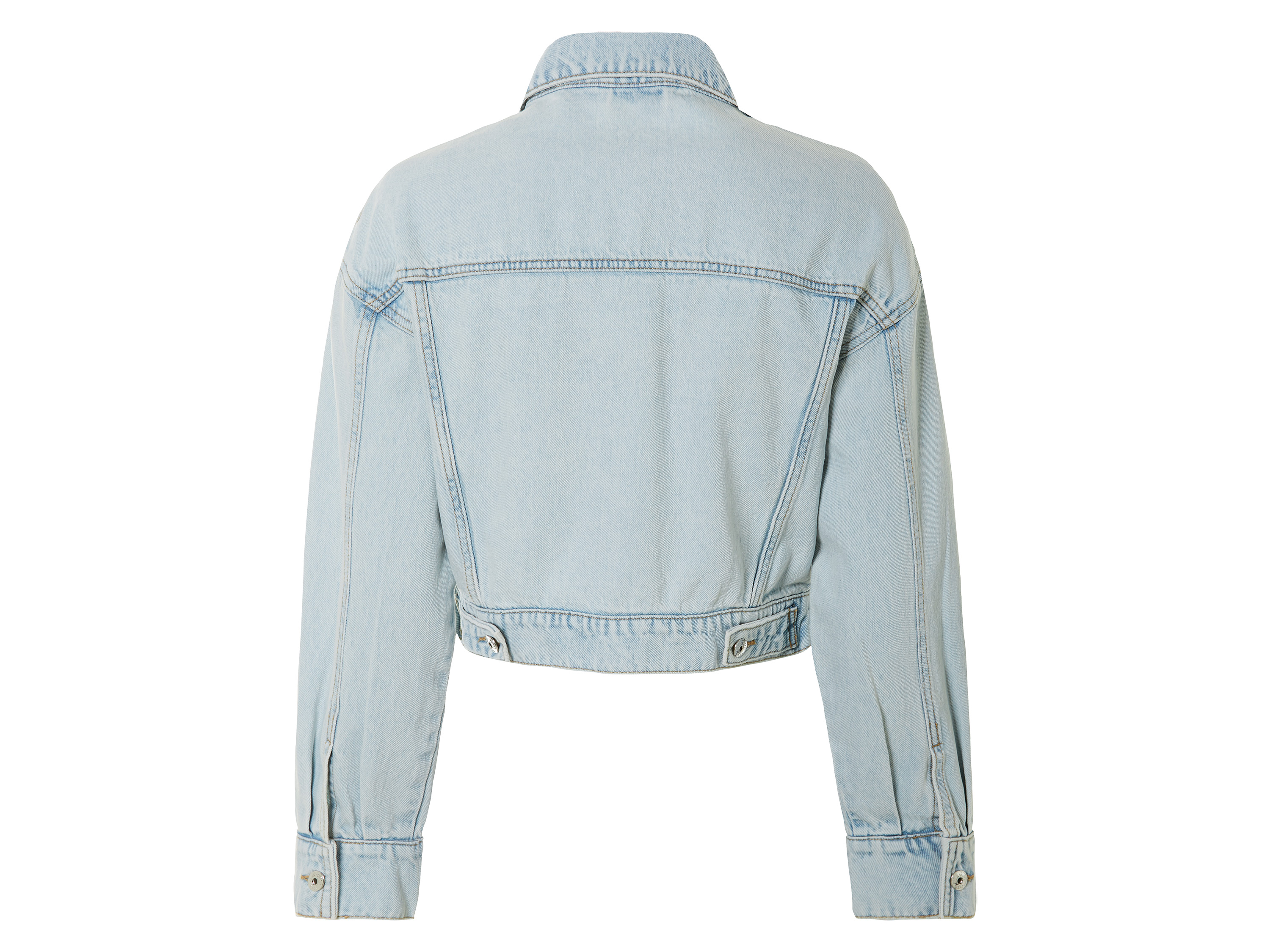 Thumbnail - esmara® Damen Jeansjacke cropped (Hellblau, 44)