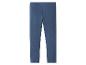 Einfache blaue Kinderleggings