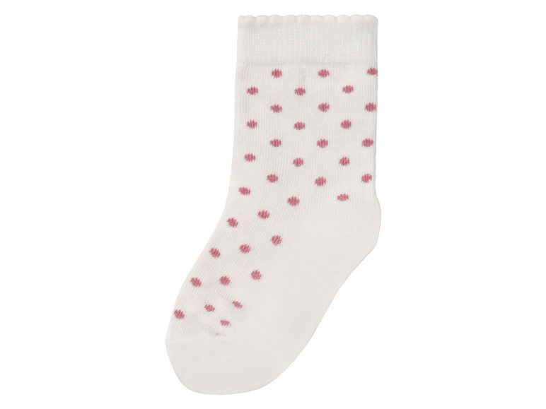 Gehe zu Vollbildansicht: LUPILU® Kleinkinder Mädchen Socken, 5 Paar, mit Bio-Baumwolle - Bild 4