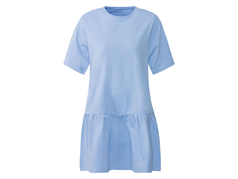Gehe zu Vollbildansicht: esmara Damen Kleid mit Rundhalsausschnitt und überschnittenen Schultern - Bild 5