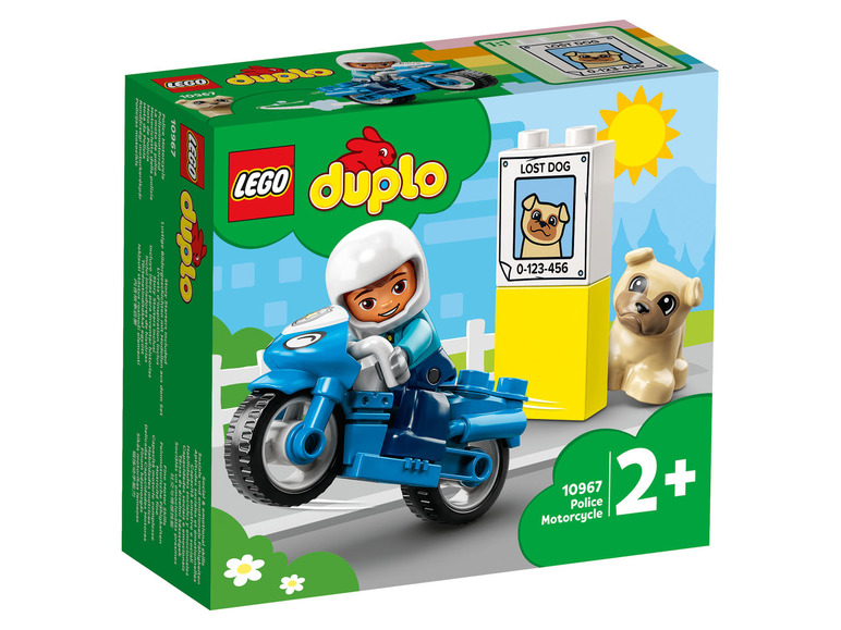 Gehe zu Vollbildansicht: LEGO® DUPLO® 10967 »Polizeimotorrad« - Bild 1