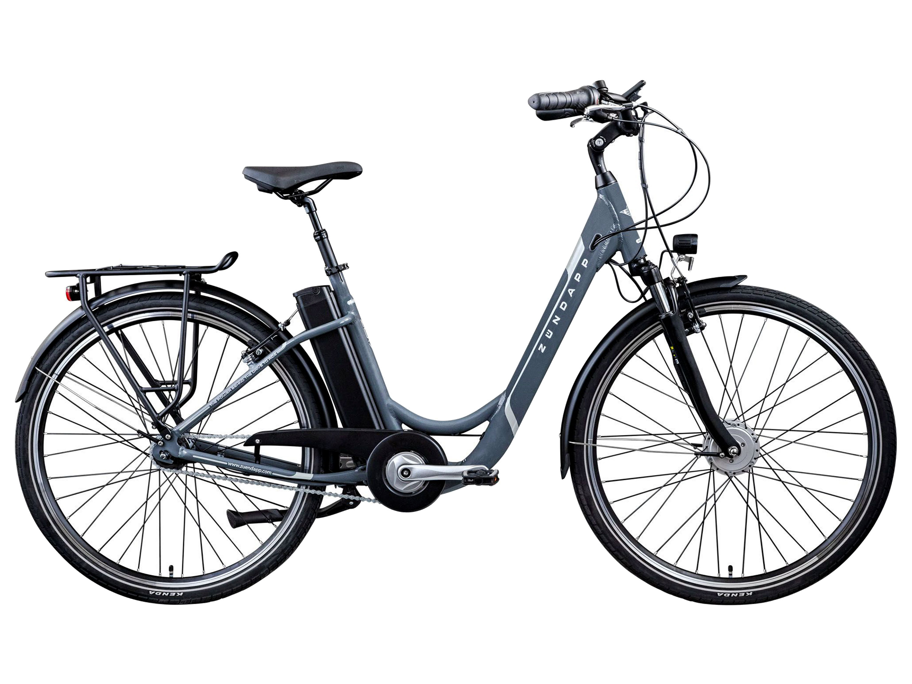 Zündapp E-Bike Cityrad Z517, 7 Gang, Nabenschaltung, Frontmotor, 531 Wh, E Bike Damenfahrrad 28 Zoll 155 - 190 cm mit 7 Gang Nabenschaltung – Bild 2 von 4
