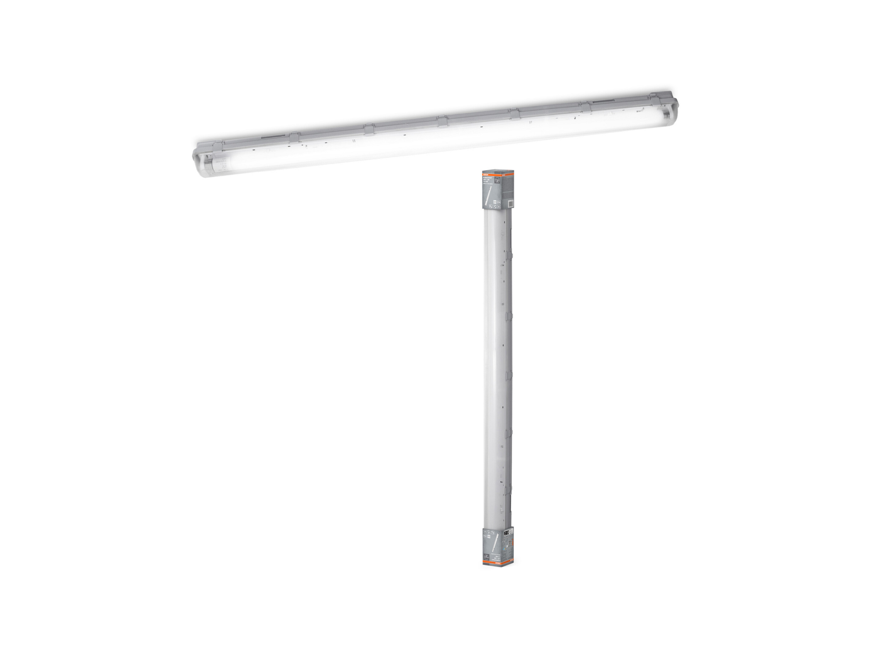 OSRAM Feuchtraumleuchte »Damp Proof Luminaires« (120 cm, Grau) – Bild 4 von 4