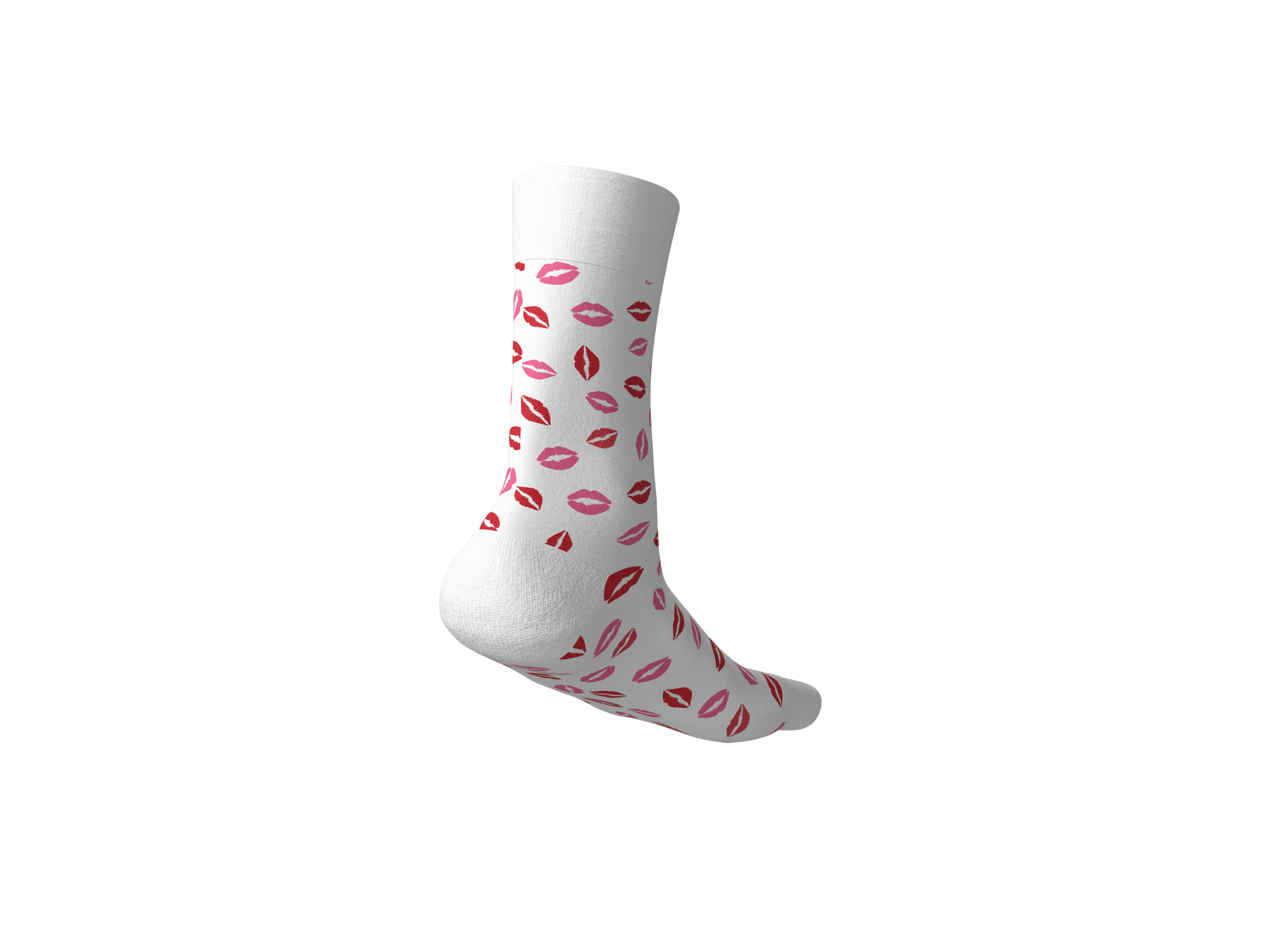 Thumbnail - esmara® Damen Herren Socken bunt 2er (Lippen/Schleifen, 39-42)