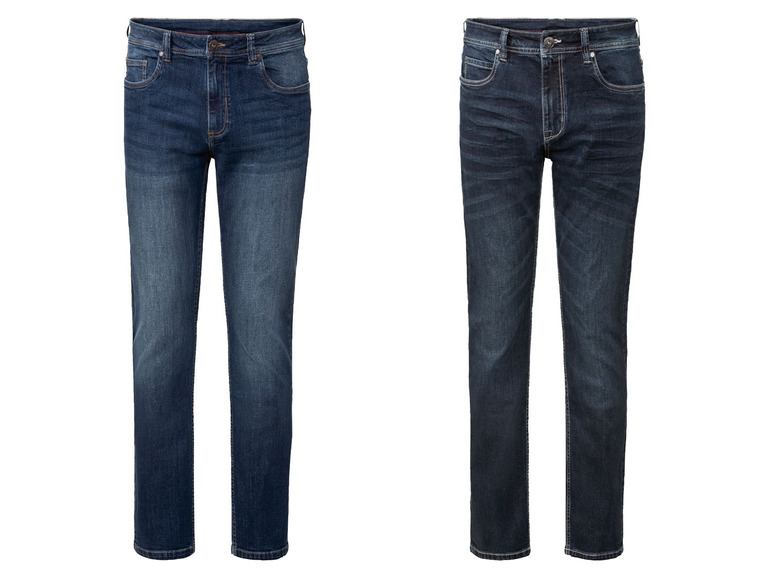 Gehe zu Vollbildansicht: LIVERGY Herren Jeans, Slim Fit, mit normaler Leibhöhe - Bild 1