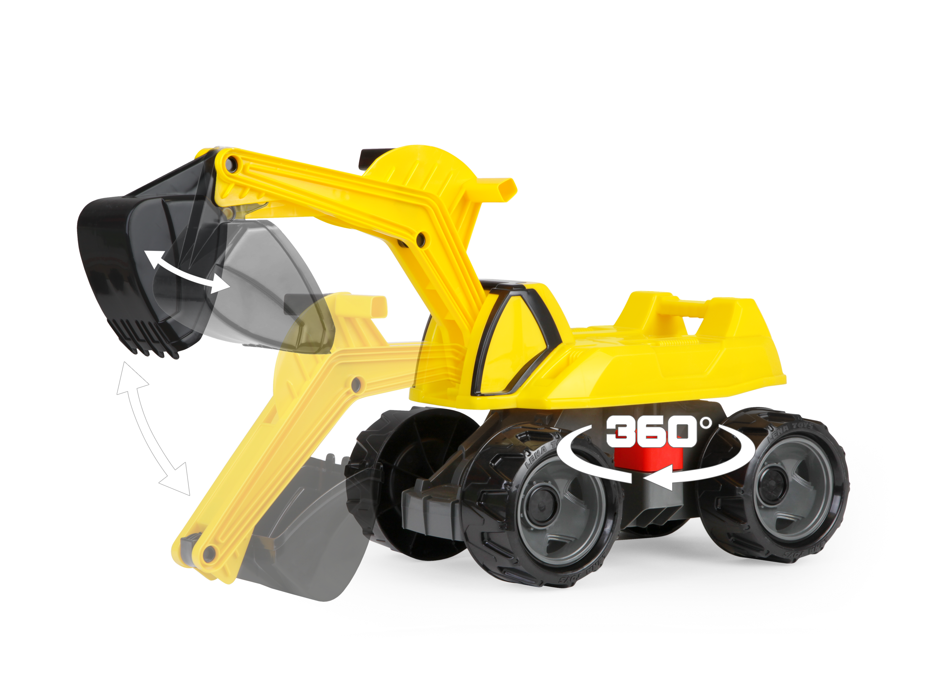 Thumbnail - LENA GIGA TRUCKS Aufsitz-Bagger