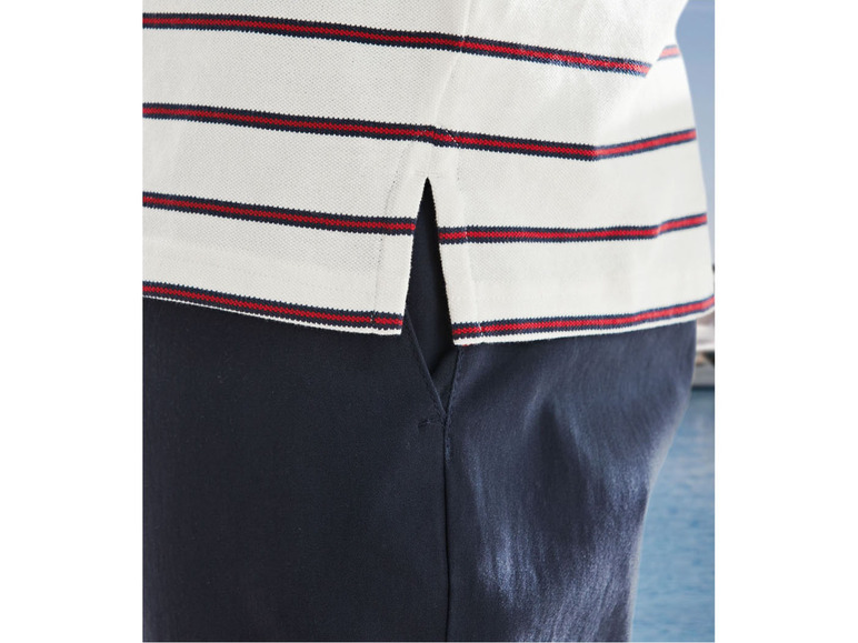 Gehe zu Vollbildansicht: LIVERGY® Herren Poloshirt, Slim Fit, mit Stickerei auf der Brust - Bild 9