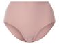 Nahtloser nudefarbener High-Waist-Slip für Damen