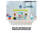 LEGO Duplo Spielset mit Arztfiguren und einem Krankenhaus.