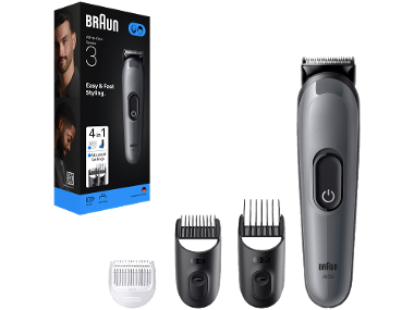 BRAUN All-in-One Series 3, 4-in-1 Groomingset »AIO3500« ultrascharfe Klinge