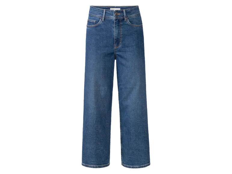 Gehe zu Vollbildansicht: esmara Damen Jeans, Wide Leg, mit hohem Baumwollanteil - Bild 8