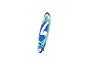 10'4' SUP-Board in Mint, Blau und Weiß, mit ALLROUND-Schriftzug.