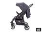 BABYGO Kinderwagen Style in Dunkelgrau. [KI-generiertes Bild]